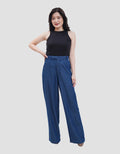 Connexion Fabric Celana Kulot Denim Wanita
