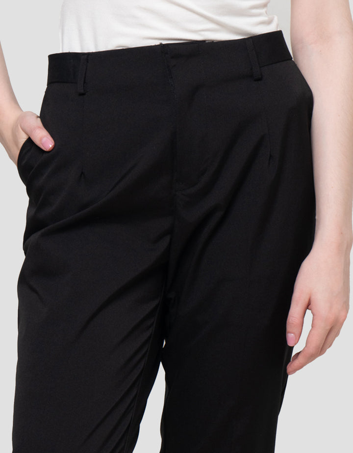 Connexion With Stretch Poly Blend Tapered Celana Panjang Wanita