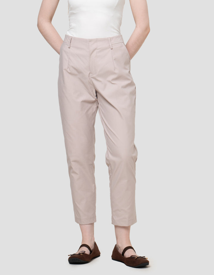 Connexion With Stretch Poly Blend Tapered Celana Panjang Wanita