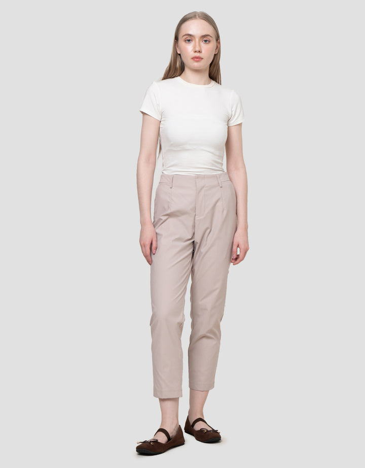 Connexion With Stretch Poly Blend Tapered Celana Panjang Wanita