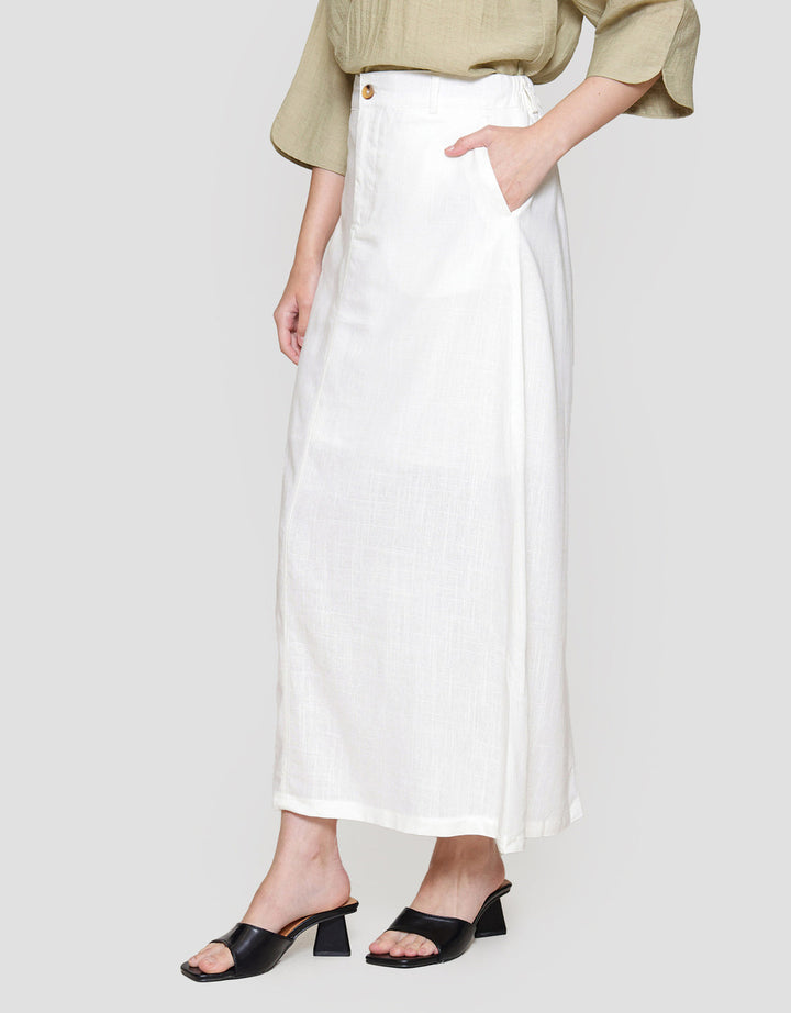 Connexion Straight W/Lining Rok Maxi Wanita