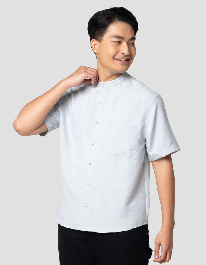 Nevada Viscose Crinckle Kemeja Koko Pria