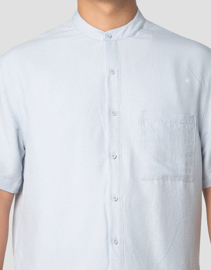 Nevada Viscose Crinckle Kemeja Koko Pria