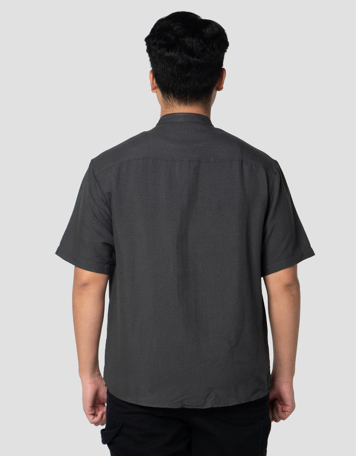 Nevada Viscose Crinckle Kemeja Koko Pria