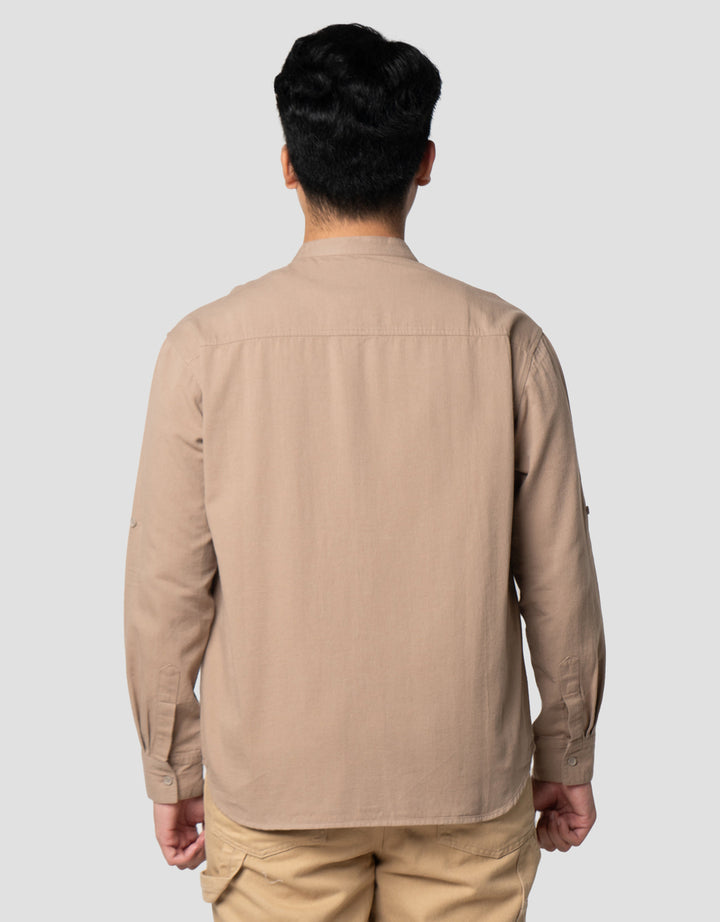 Nevada Twill - Roll Up Kemeja Koko Pria