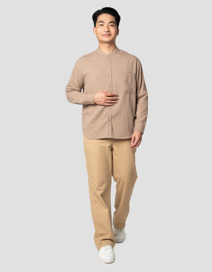 Nevada Twill - Roll Up Kemeja Koko Pria