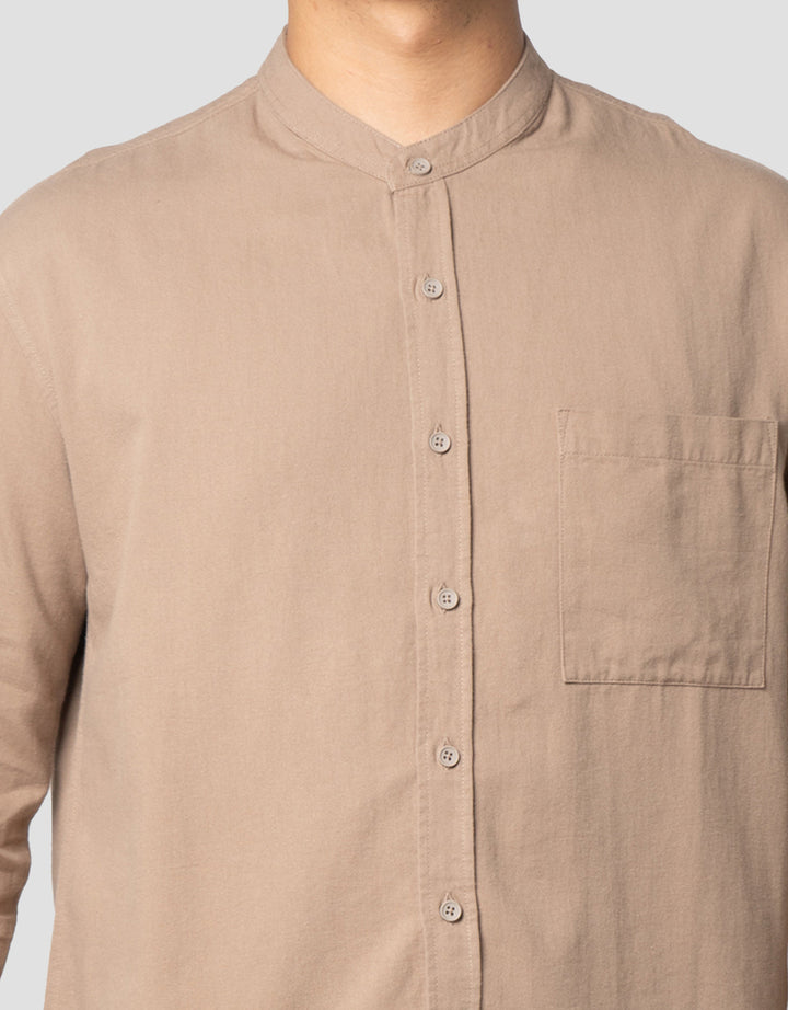Nevada Twill - Roll Up Kemeja Koko Pria