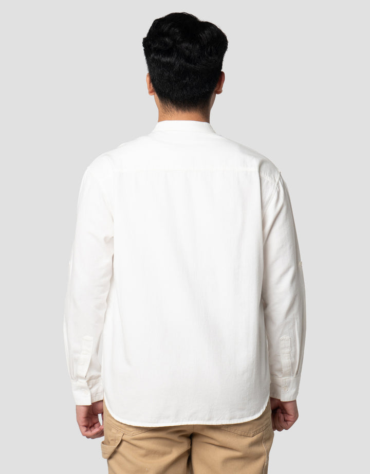 Nevada Twill - Roll Up Kemeja Koko Pria