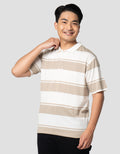 Nevada Stripe Collar Kaos Polo Pria