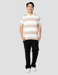 Nevada Stripe Collar Kaos Polo Pria