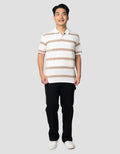Nevada Stripe Kaos Polo Pria
