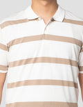 Nevada Stripe Kaos Polo Pria