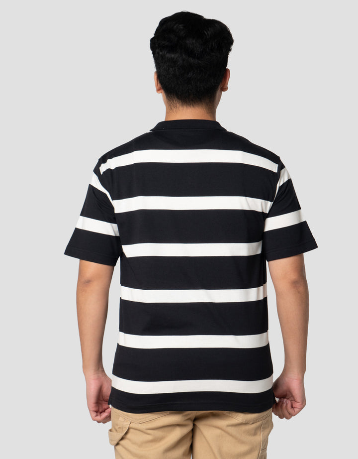 Nevada Stripe Reg Collar Kaos Polo Pria