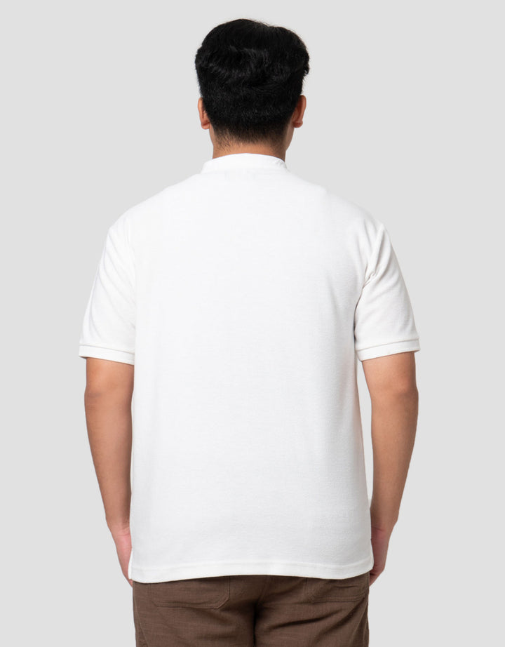 Nevada Texture - Shanghai Collar Kaos Polo Pria