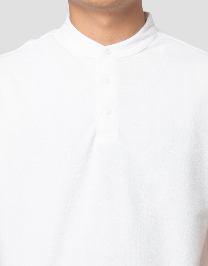 Nevada Texture - Shanghai Collar Kaos Polo Pria