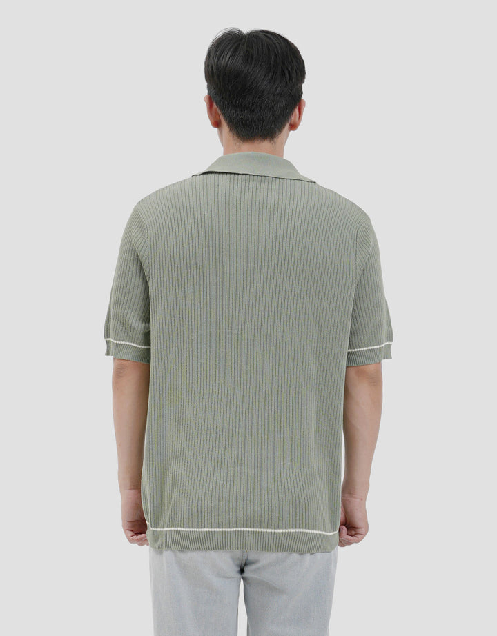 Nevada Flat Knit Reg Collar - Reg Fit Kaos Polo Pria