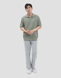 Nevada Flat Knit Reg Collar - Reg Fit Kaos Polo Pria