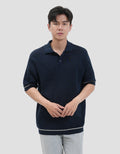 Nevada Flat Knit Reg Collar - Reg Fit Kaos Polo Pria