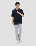 Nevada Flat Knit Reg Collar - Reg Fit Kaos Polo Pria