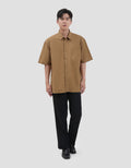 Nevada Paper Touch Reg Collar - Boxy Fit Kemeja Pria