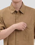 Nevada Paper Touch Reg Collar - Boxy Fit Kemeja Pria