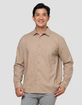 Nevada Plain Shino Linen - Reg Fit Kemeja Pria