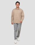 Nevada Plain Shino Linen - Reg Fit Kemeja Pria
