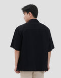Nevada Multiple Pocket Kemeja Denim Pria