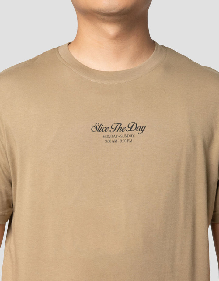 Nevada Photoprint Pizza Backprint Kaos Pria