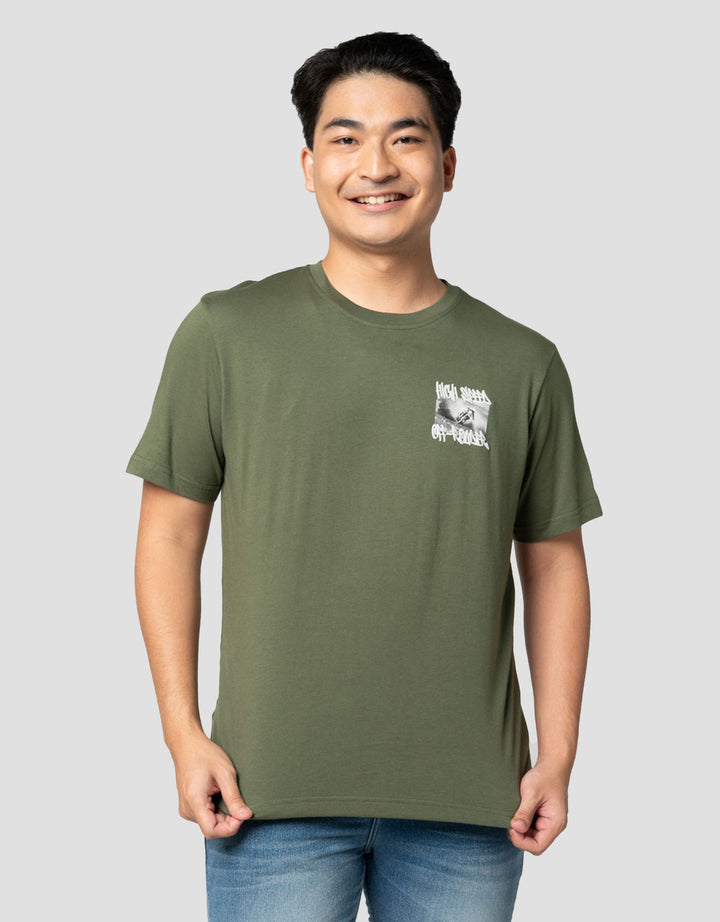 Nevada Graphic Riding Theme Stage Kaos Pria