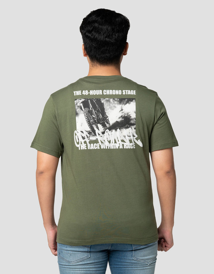 Nevada Graphic Riding Theme Stage Kaos Pria