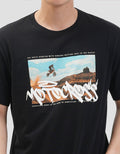 Nevada Graphic Riding Theme Kaos Pria