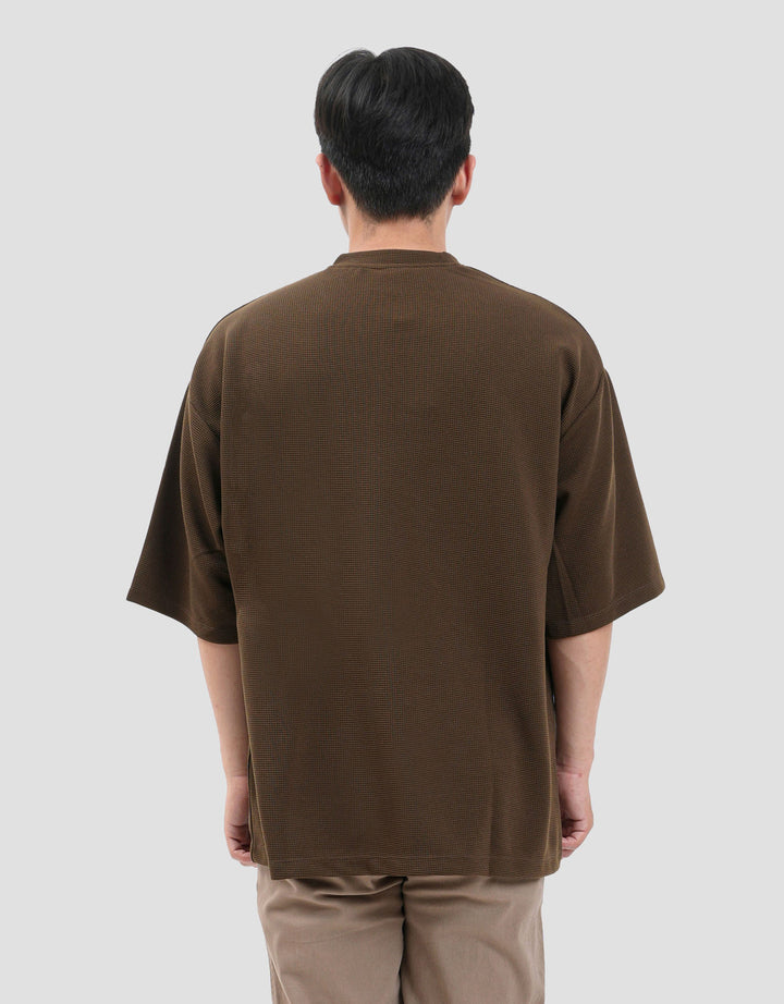 Nevada Textured - Live In The Moment Kaos Oversize Pria