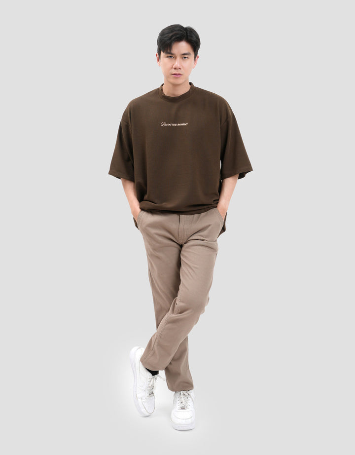 Nevada Textured - Live In The Moment Kaos Oversize Pria