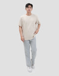 Nevada Reg Fit Texture Pocket Kaos Pria