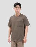 Nevada Reg Fit Texture Pocket Kaos Pria