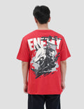 Nevada Anime Enemy Backprint - Style Kaos Pria