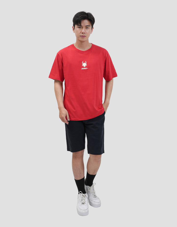Nevada Anime Enemy Backprint - Style Kaos Pria