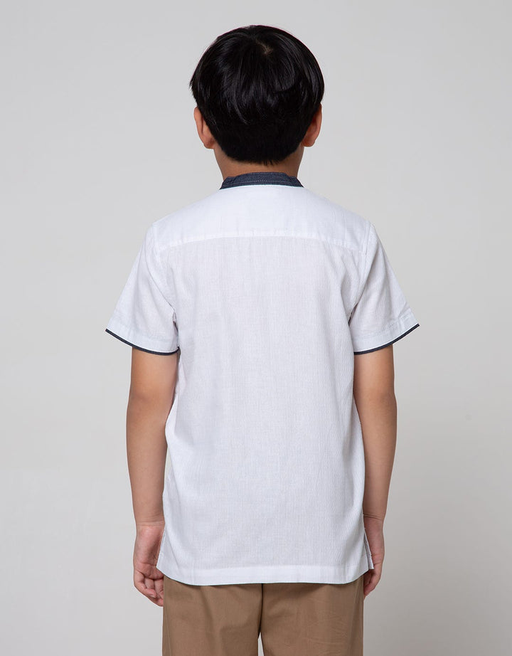 Nevada Short Sleeve Shirt Dobby Bordir Pintu