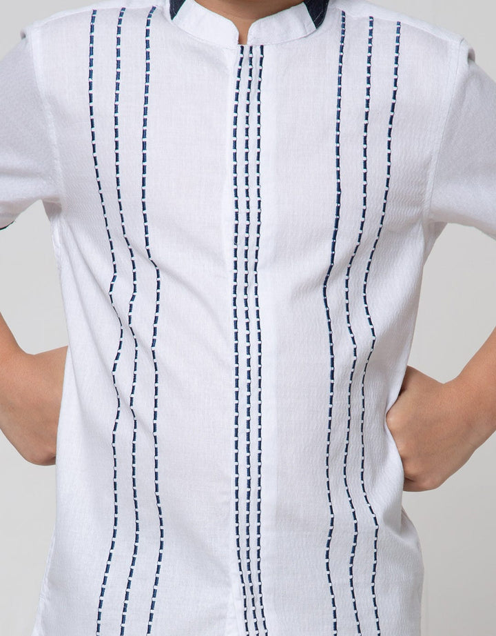 Nevada Short Sleeve Shirt Dobby Bordir Pintu