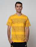 T Zone Short Sleeve T-Shirt Fullprint Aop Graffiti Stripe