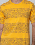 T Zone Short Sleeve T-Shirt Fullprint Aop Graffiti Stripe
