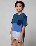 Nevada Short Sleeve T-Shirt Cns 3 Color Block With Pocket