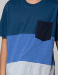 Nevada Short Sleeve T-Shirt Cns 3 Color Block With Pocket