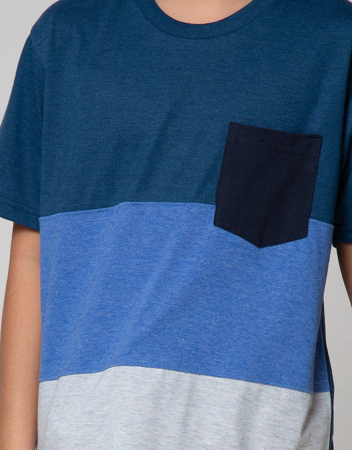 Nevada Short Sleeve T-Shirt Cns 3 Color Block With Pocket