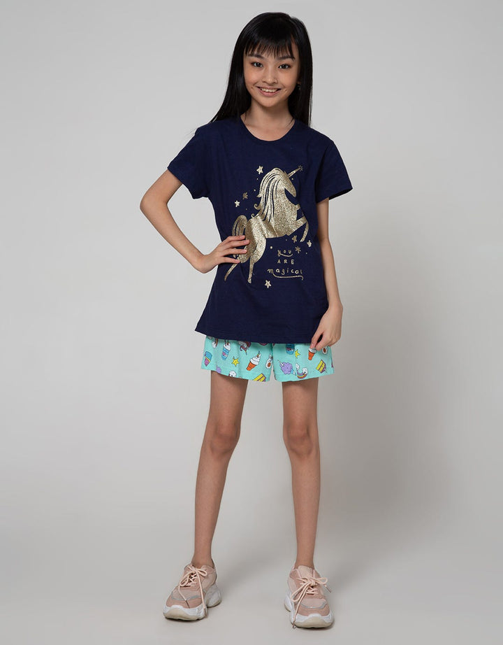 Aero Short Pants Basic Bottom Mix Unicorn