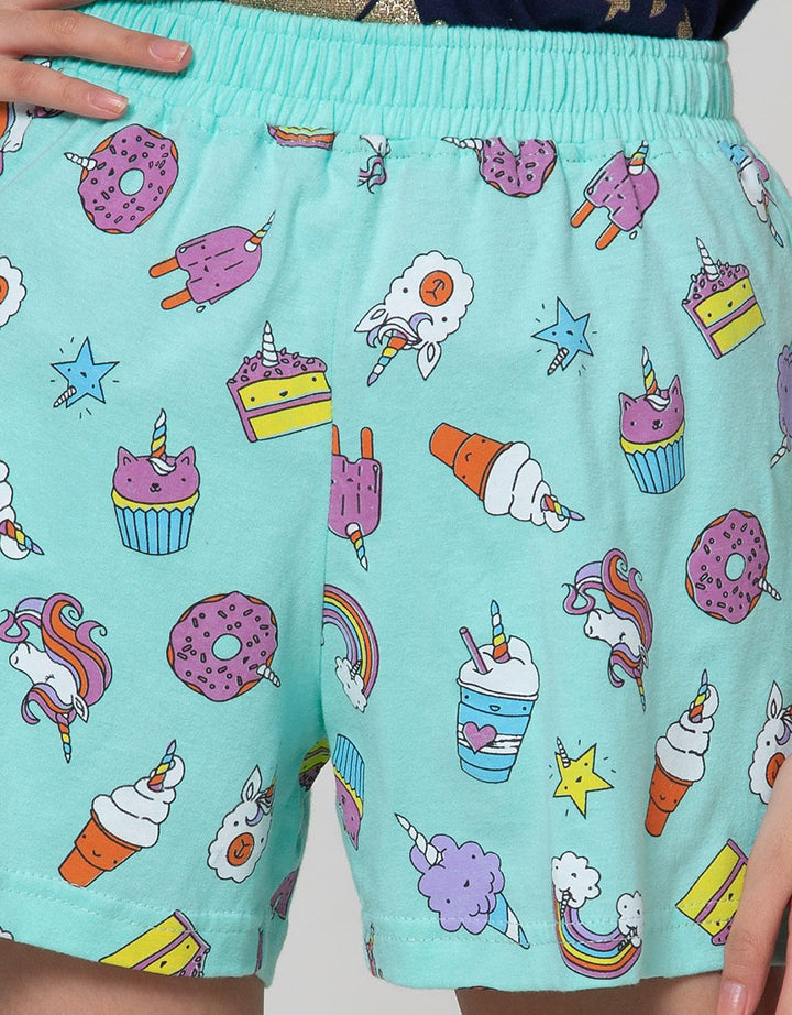 Aero Short Pants Basic Bottom Mix Unicorn