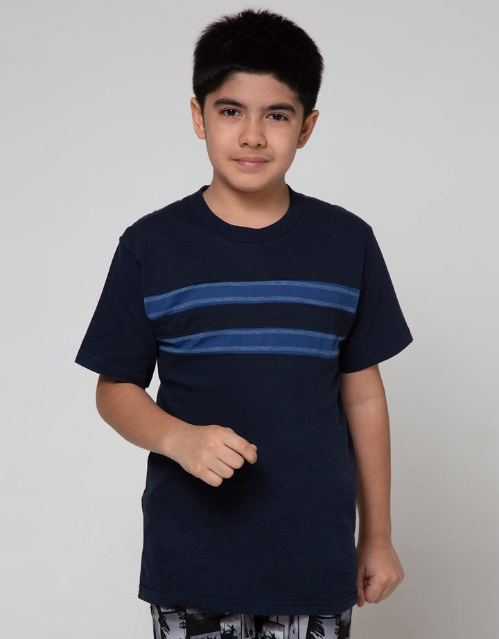 Nevada Short Sleeve T-Shirt Kombinasi Stripe