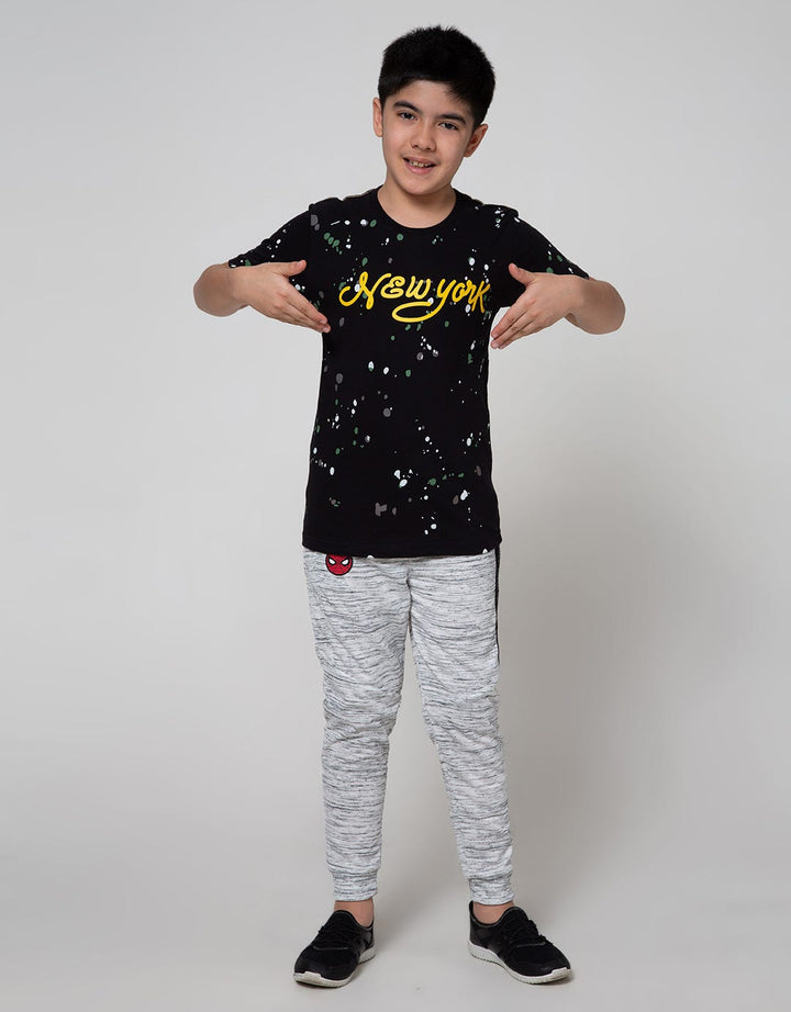 Nevada Short Sleeve T-Shirt Print Splash New York