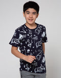 Nevada Short Sleeve T-Shirt Print Grafitti